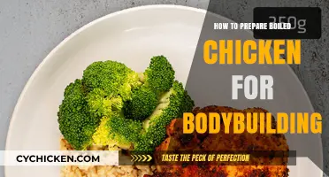 Fuel Your Gains: Perfectly Boiled Chicken for Bodybuilding Success