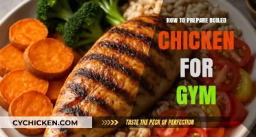 Fuel Your Workout: Easy Boiled Chicken Prep for Gym Enthusiasts