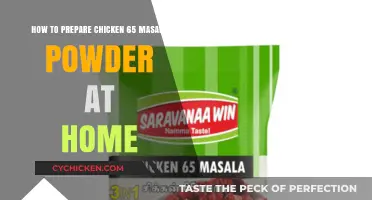 Make Chicken 65 Masala Powder at Home