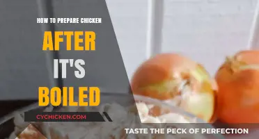 Mastering Post-Boil Chicken: Easy Shredding, Flavoring, and Serving Tips