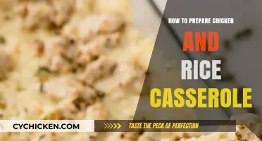Easy Chicken and Rice Casserole: A Hearty, One-Dish Comfort Meal