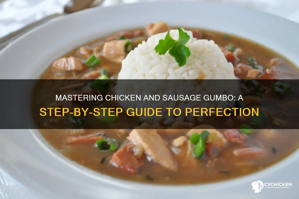 how to prepare chicken and sausage gumbo