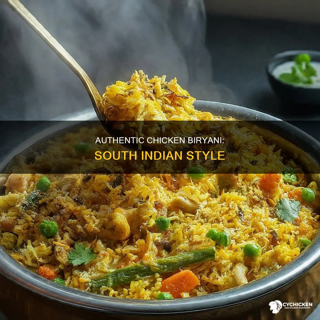 how to prepare chicken biryani in south indian style