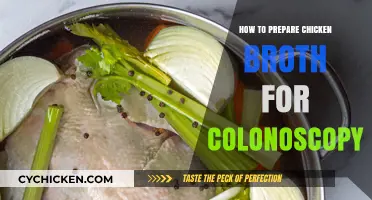 Homemade Chicken Broth: A Soothing Recipe for Colonoscopy Prep