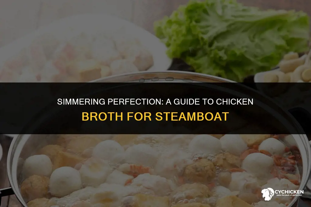 how to prepare chicken broth for steamboat