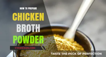 From Scratch to Shelf: The Simple Art of Making Chicken Broth Powder