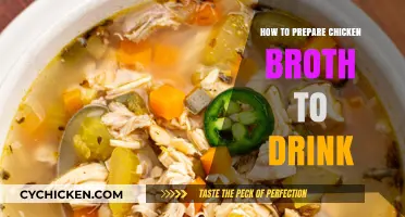 Savor the Comfort: A Simple Guide to Drinking Chicken Broth