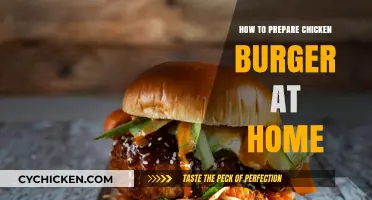 Easy Homemade Chicken Burger Recipe: Juicy, Flavorful, and Simple Steps