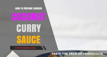 Delicious Chicken Coconut Curry Sauce: Easy Preparation Guide for Beginners