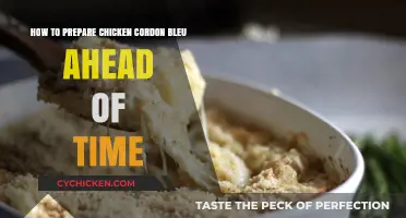 Make Chicken Cordon Bleu Ahead: Tips and Tricks