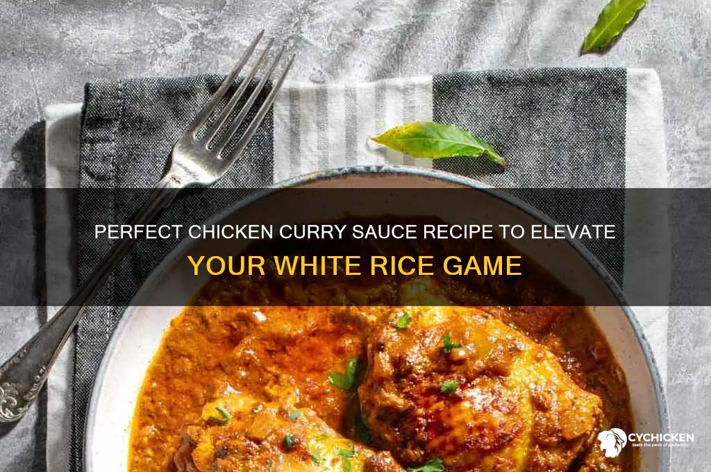 how to prepare chicken curry sauce for white rice