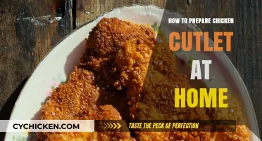 Crispy Homemade Chicken Cutlet: Easy Step-by-Step Recipe Guide