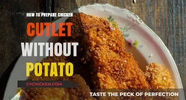 Crispy Chicken Cutlet Recipe: Potato-Free Version for a Light Meal
