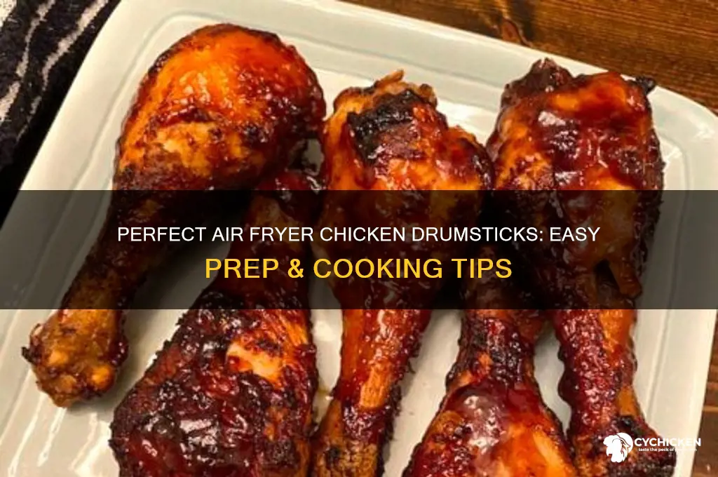 how to prepare chicken drumsticks for air fryer