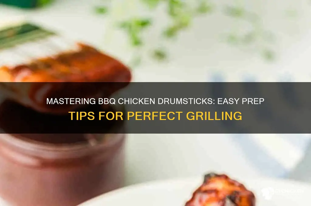 how to prepare chicken drumsticks for bbq