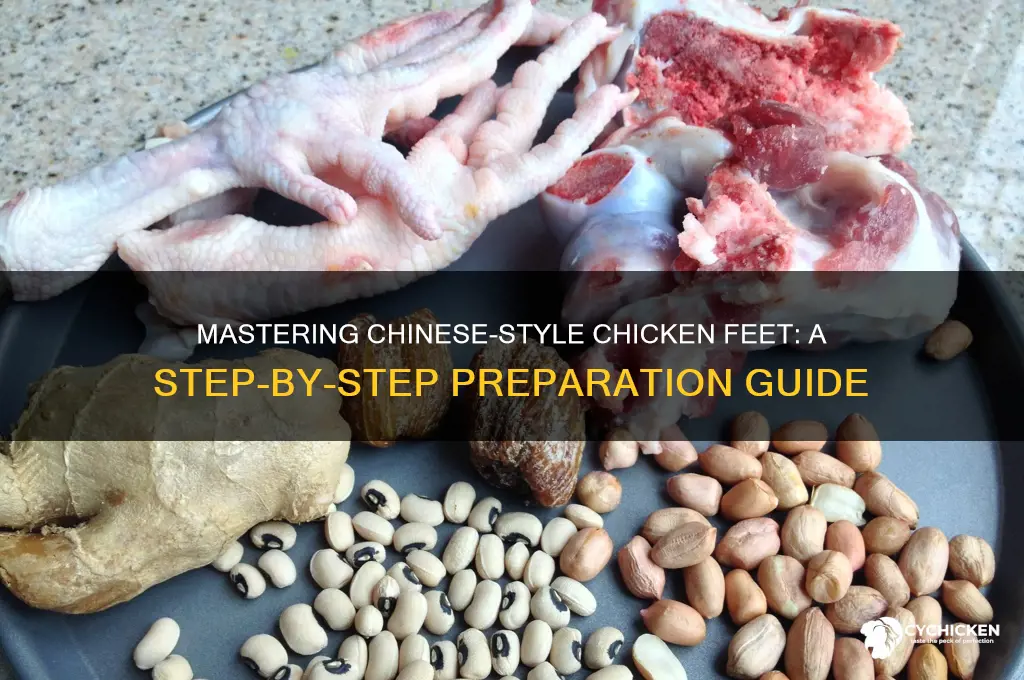 how to prepare chicken feet chinese style