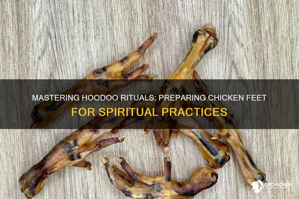 how to prepare chicken feet for hoodoo