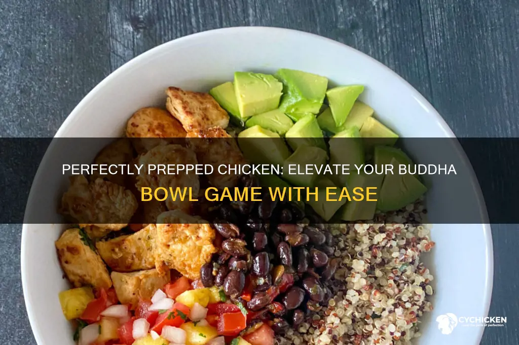 how to prepare chicken for buddha bowls