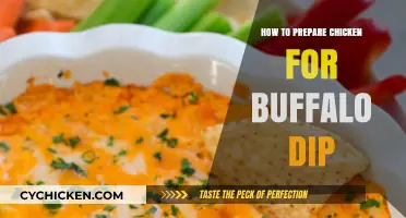 Perfectly Prepped Chicken for Creamy Buffalo Dip: A Step-by-Step Guide