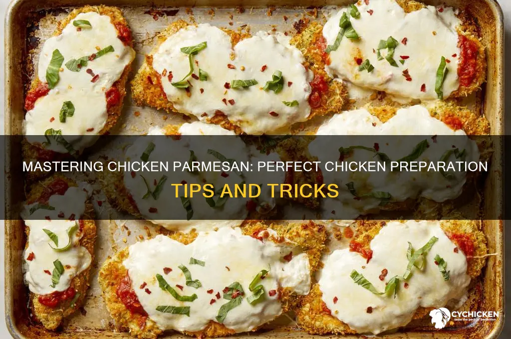how to prepare chicken for chicken parmesan