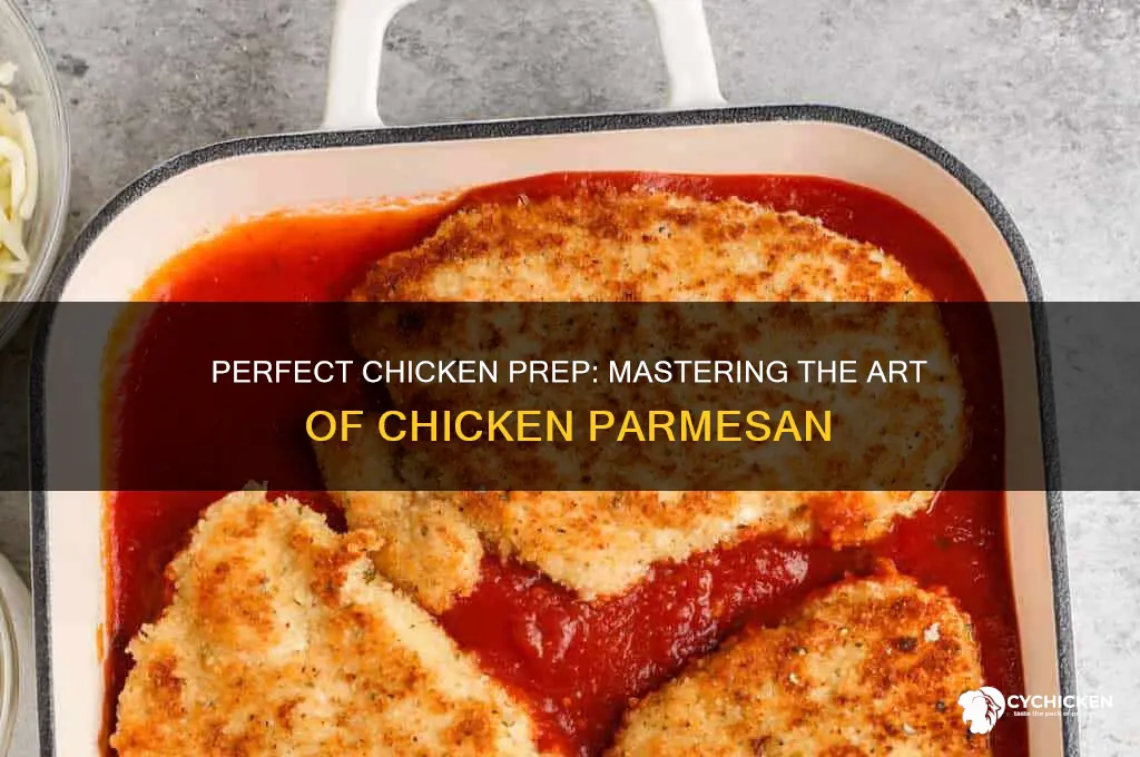 how to prepare chicken for chiken parm