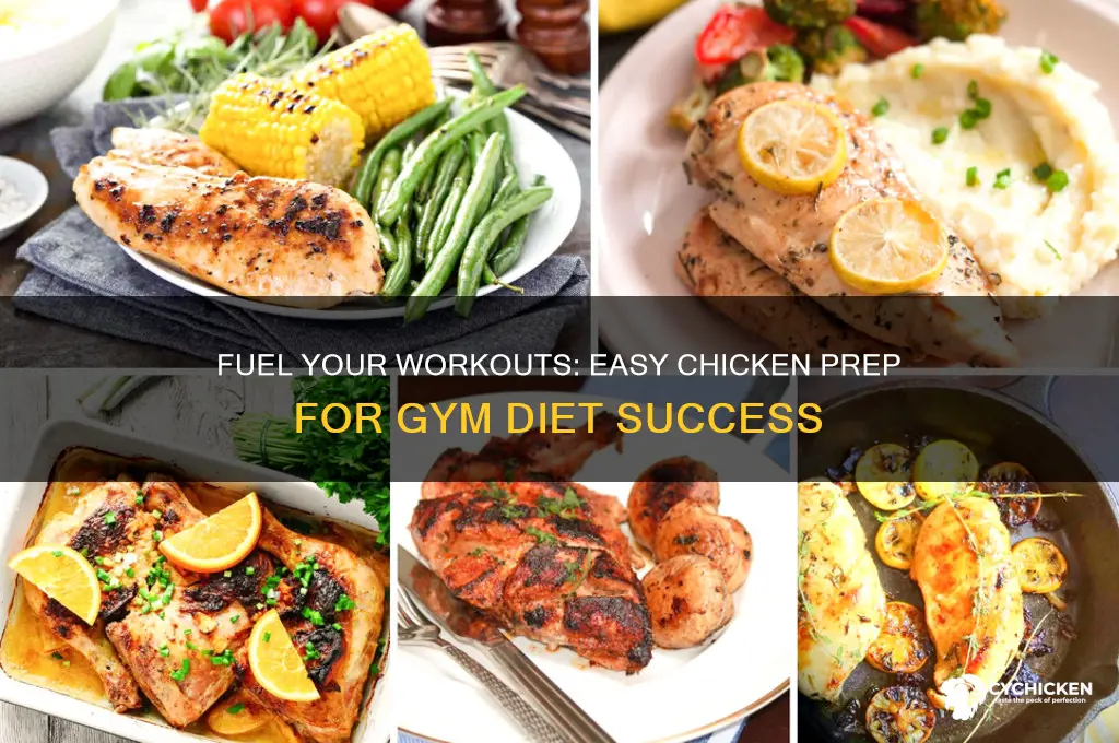 how to prepare chicken for gym diet