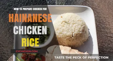 Mastering Hainanese Chicken Rice: Perfect Chicken Preparation Tips