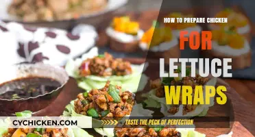 Easy Chicken Prep Tips for Delicious, Healthy Lettuce Wraps