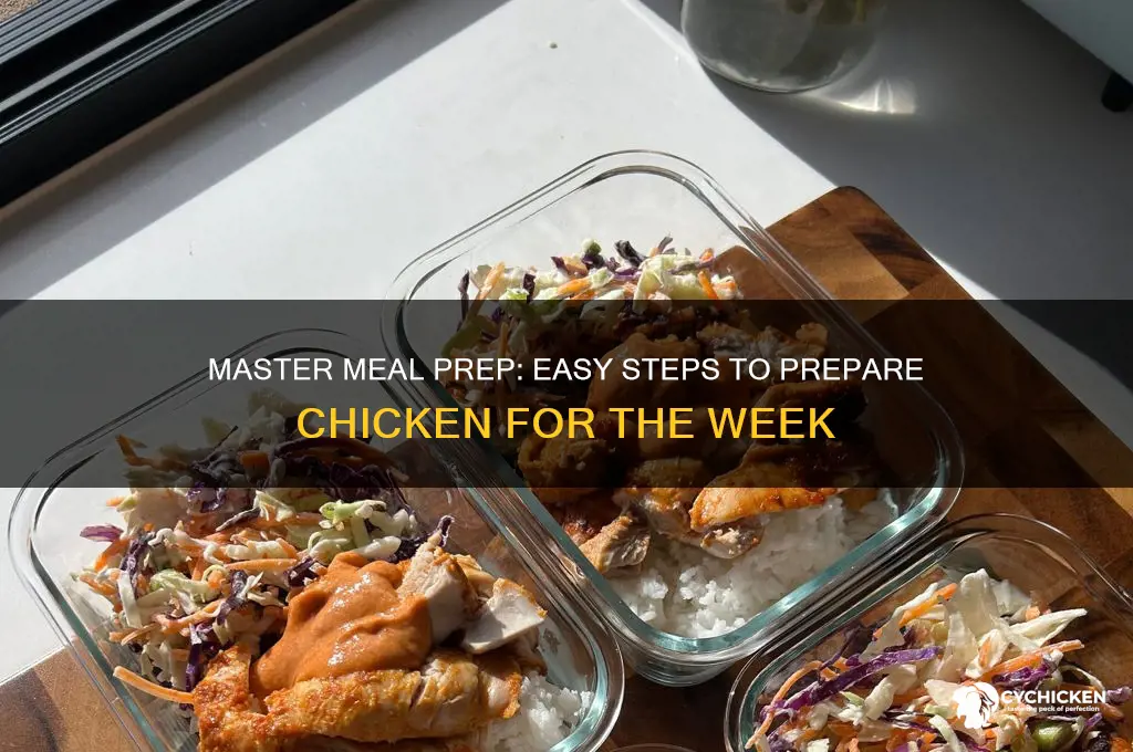how to prepare chicken for meal prep