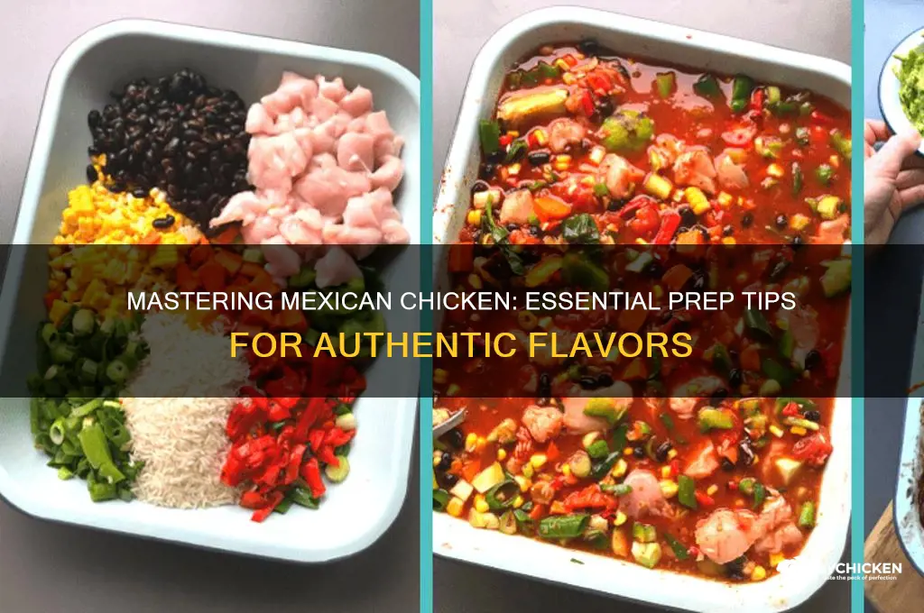 how to prepare chicken for mexican dishes