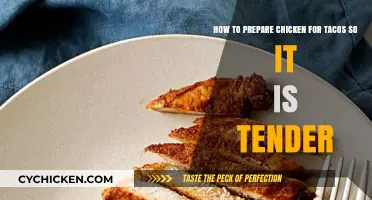 Preparing Tender Chicken for Tacos: Tips for Success