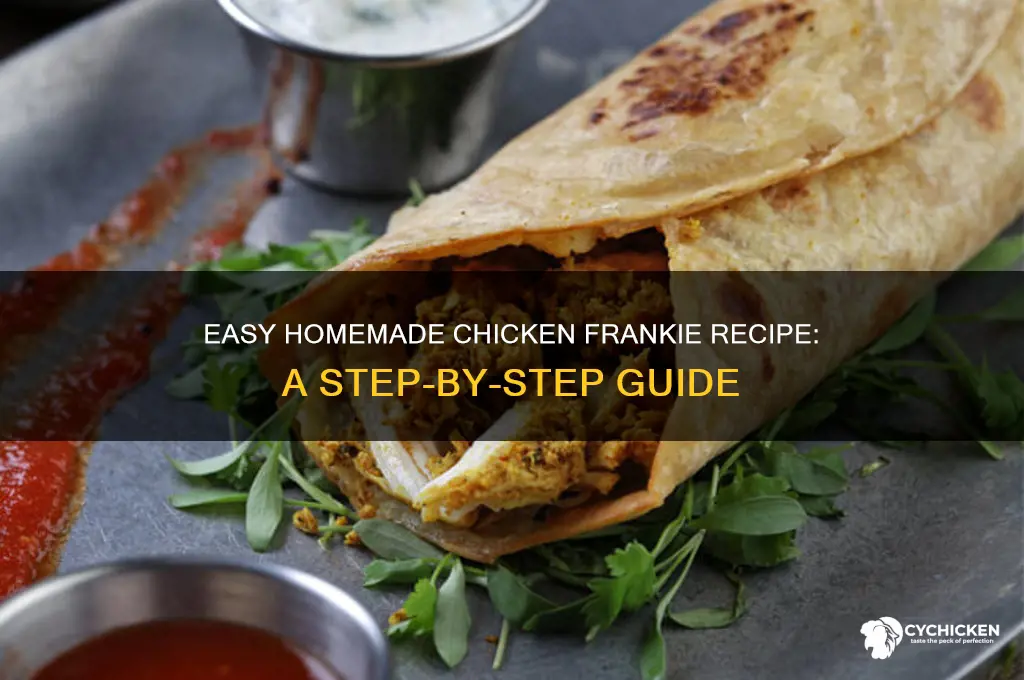 how to prepare chicken frankie at home