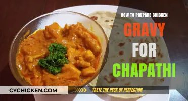 Easy Chicken Gravy Recipe: Perfect Chapathi Companion in Minutes