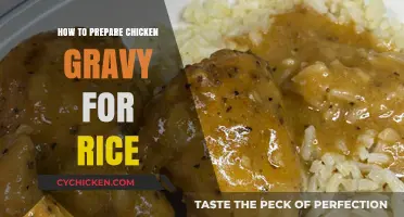 Perfect Chicken Gravy Recipe: Elevate Your Rice with Rich Flavors