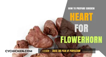 Preparing Chicken Hearts: A Nutritious Treat for Your Flowerhorn