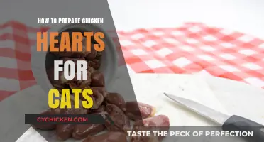 Purr-fectly Healthy: Preparing Chicken Hearts for Your Feline Friend
