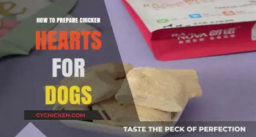 Preparing Chicken Hearts for Dogs: A Nutritious and Safe Guide
