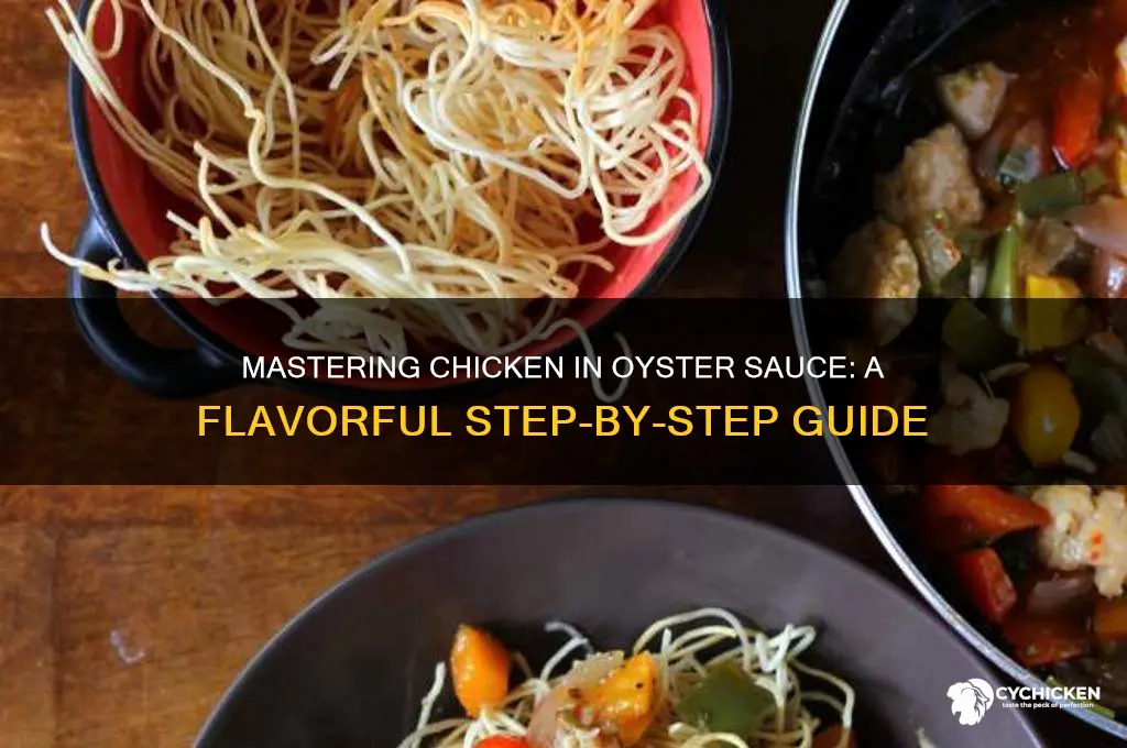how to prepare chicken in oyster sauce