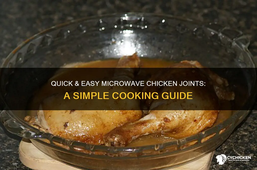 how to prepare chicken joints in microwave