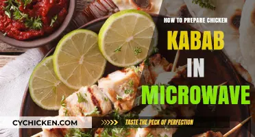 Quick Microwave Chicken Kabab Recipe: Easy, Juicy, and Delicious!