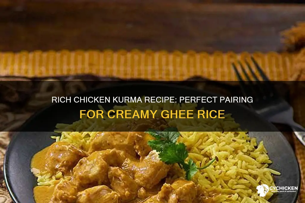 how to prepare chicken kurma for ghee rice