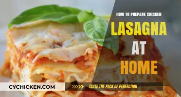 Easy Homemade Chicken Lasagna Recipe: Step-by-Step Guide for Perfect Layers