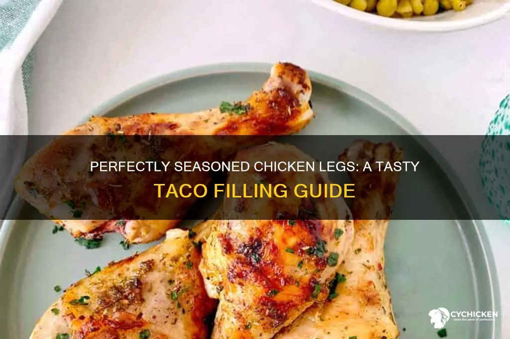 how to prepare chicken legs for tacos