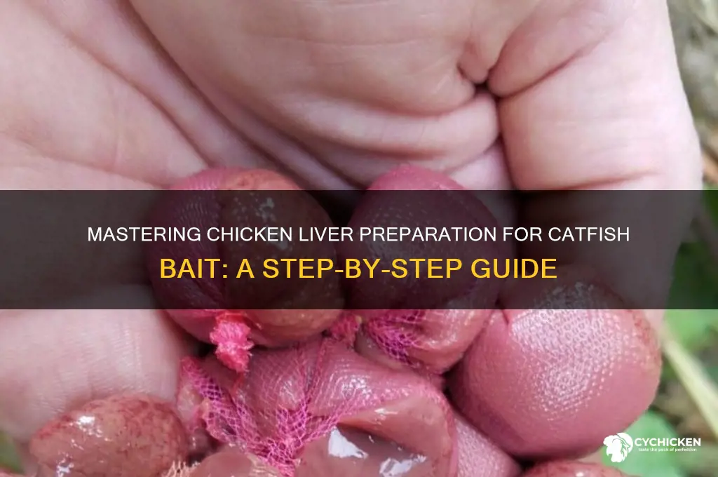how to prepare chicken liver for catfish