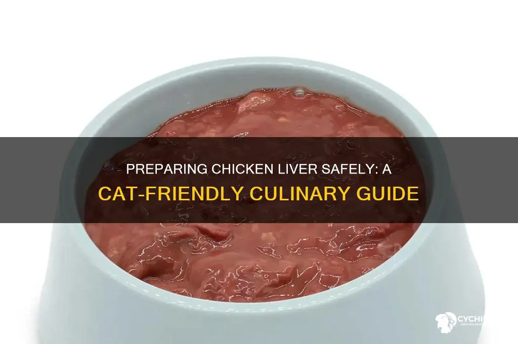 how to prepare chicken liver for cats