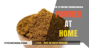 Easy Homemade Chicken Masala Powder Recipe: Spice Up Your Dishes