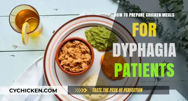 Soft and Safe: Preparing Chicken Meals for Dysphagia Patients