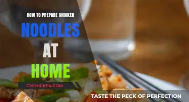 Easy Homemade Chicken Noodles: A Simple Step-by-Step Guide