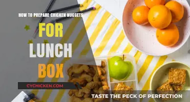 Quick & Easy Chicken Nuggets Lunch Box Prep Guide