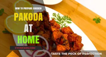 Crispy Chicken Pakoda: Easy Homemade Recipe for Spicy Snack Delight